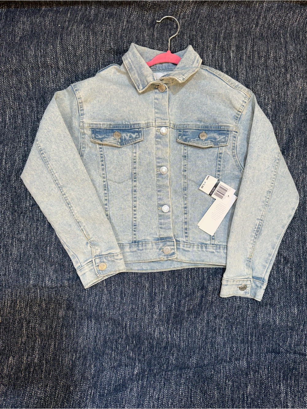 Kids Light Blue Denim Jacket - Classic Jean Coat